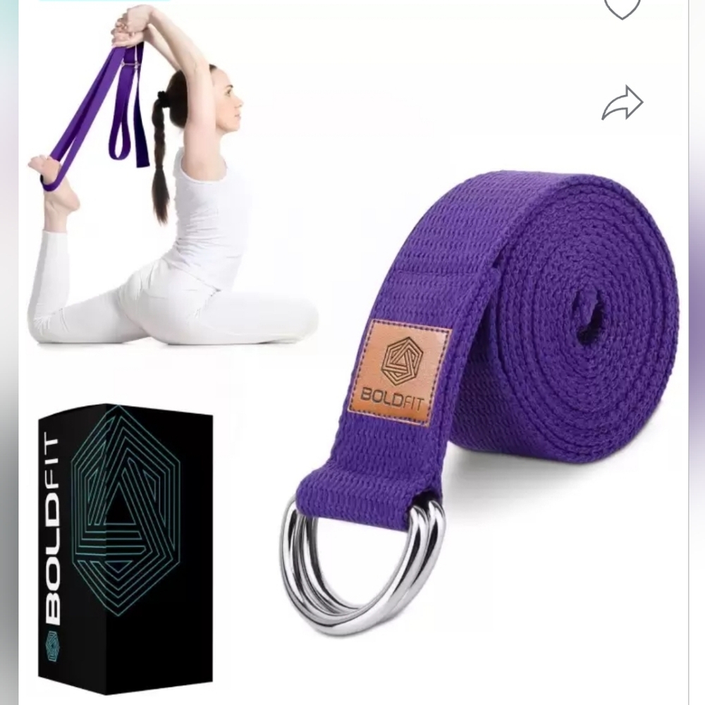 Yoga stretch strap